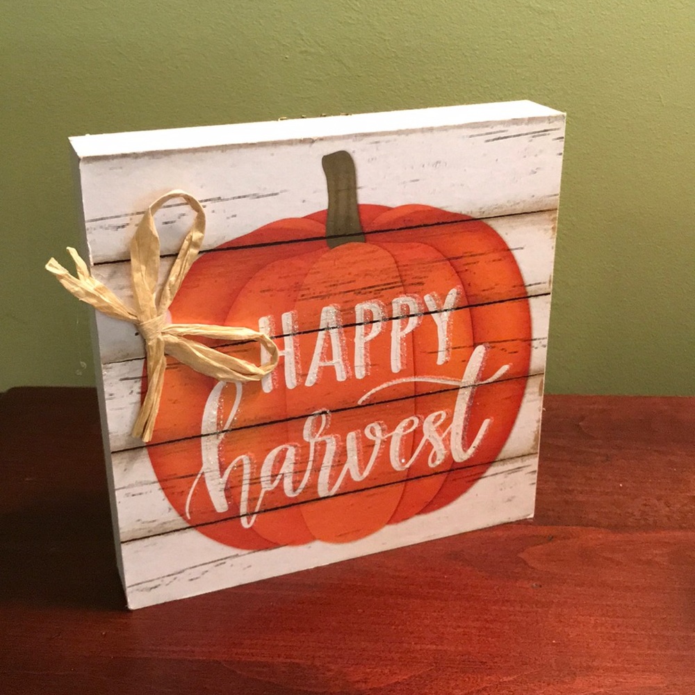 MARKED DOWN! 🦃 Three Fall Signs NEW!! 🦃 - Picture 4 of 8